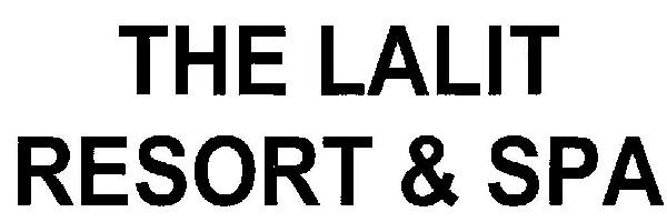 The Lalit Resort & Spa (device) Device mark 2469810 Trademark