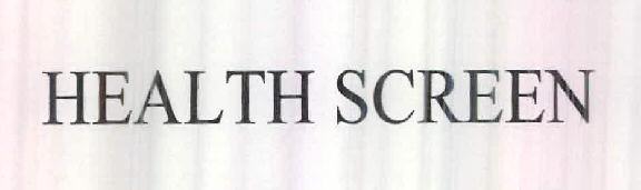 Health Screen Device mark 2454491 Trademark