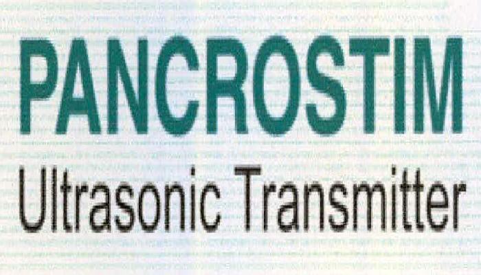 Pancrostim Ultrasonic Transmitter Device mark 2252198 Trademark