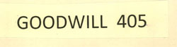 Goodwill 405 Device mark 2470033 Trademark