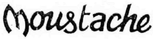 Moustache Device mark 2308047 Trademark