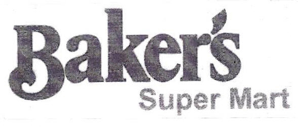 Baker's Super Mart Device mark 2532047 Trademark