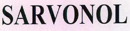 Sarvonol Device mark 2494423 Trademark