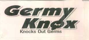 Germy Knox Knocks Out Germs Device mark 2530536 Trademark
