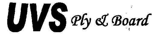 Uvs Ply & Board (device) Device mark 2306813 Trademark