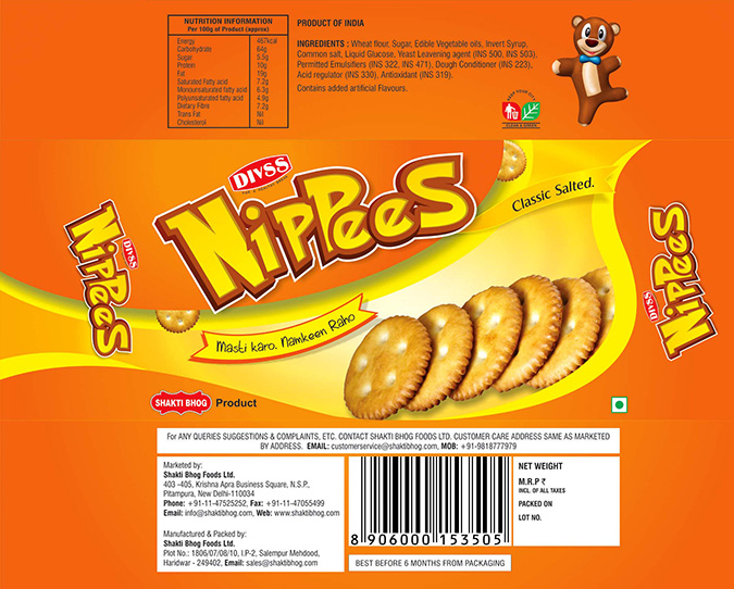 Divss Nippees (label) Device mark 2515566 Trademark
