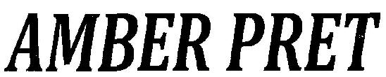 Amber Pret (device) Device mark 2554229 Trademark