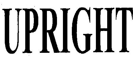 Upright (logo) Device mark 2322323 Trademark