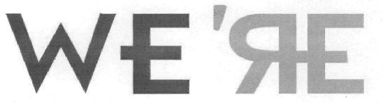 We're (device) Device mark 2540297 Trademark