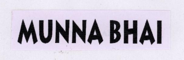 Munna Bhai Device mark 1780357 Trademark