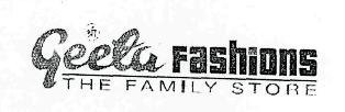 Geeta Fashions (label) Device mark 2577403 Trademark