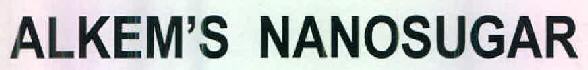Alkem's Nanosugar Device mark 2619524 Trademark