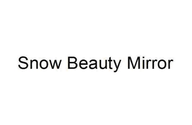 Snow Beauty Mirror Device mark 2576964 Trademark