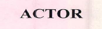 Actor Device mark 2584512 Trademark