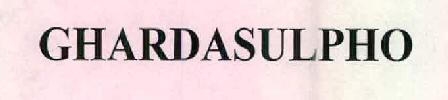 Ghardasulpho Device mark 2584520 Trademark