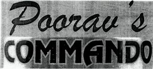 Poorav's Commando(label) Device mark 2639860 Trademark