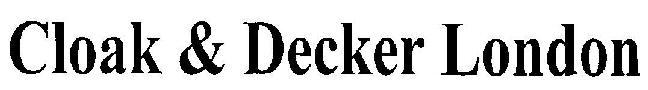 Cloak & Decker London (device) Device mark 2639889 Trademark