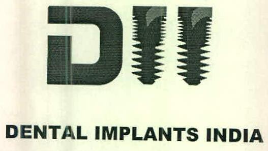 Dii Dental Implants India Device mark 2600254 Trademark