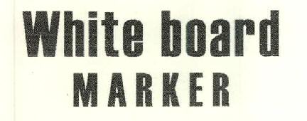 White Board Marker Device mark 2368037 Trademark