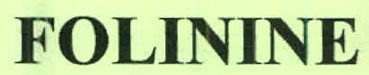 Folinine Device mark 2615753 Trademark