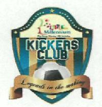Little Millennium Kickers Club (logo) Device mark 2633926 Trademark