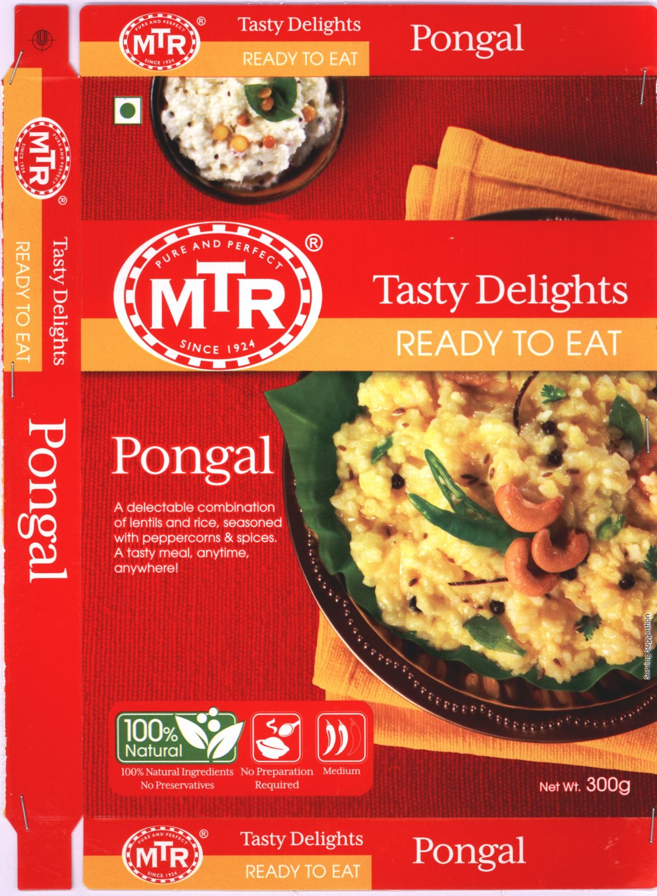 Tasty Delights Mtr Pongal Device mark 2391505 Trademark