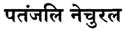 Patanjali Natural (in Hindi) Device mark 2649524 Trademark