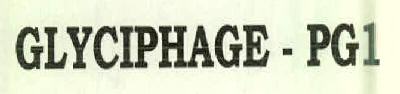 Glyciphage - Pg1 Device mark 2678783 Trademark