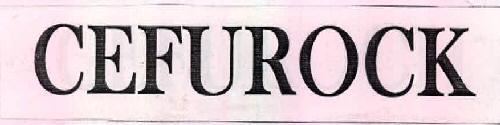 Cefurock Device mark 2399380 Trademark