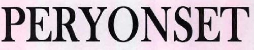 Peryonset Device mark 2399383 Trademark