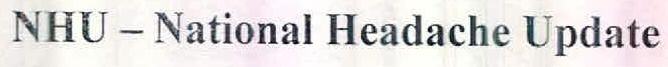 Nhu-national Headache Update Device mark 2658253 Trademark