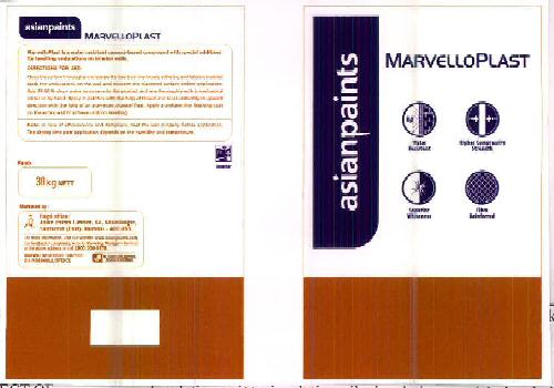Asianpaints Marvelloplast Device mark 2665886 Trademark