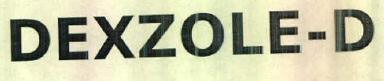 Dexzole-d Device mark 2705317 Trademark