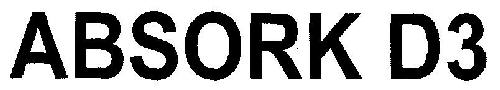 Absork D3 (device) Device mark 2710278 Trademark
