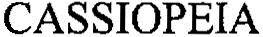 Cassiopeia Device mark 2727035 Trademark