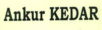 Ankur Kedar Device mark 2725995 Trademark