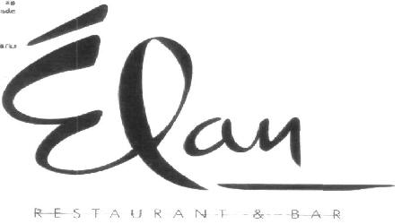 Elan Restaurant & Bar (device) Device mark 2470565 Trademark