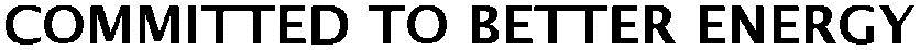 Committed To Better Energy Device mark 2697167 Trademark