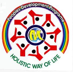 M (monogram), Peoples Development Programe, Holistic Way Of Life, Device Of Globe, Human Caricatures Device mark 2697213 Trademark