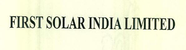 First Solar India Limited Device mark 2453888 Trademark