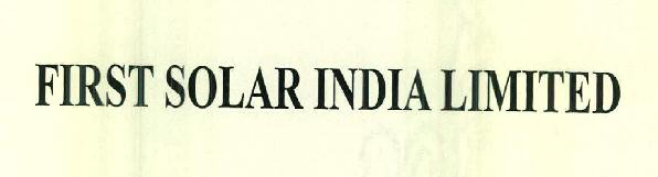 First Solar India Limited Device mark 2453891 Trademark