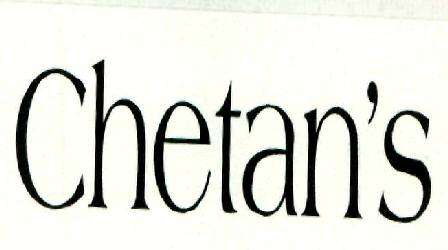 Chetan's (label) Device mark 2469366 Trademark