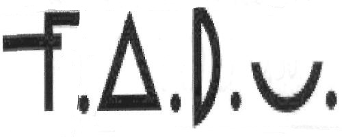 F.a.d.u. (label) Device mark 2727340 Trademark