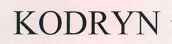Kodryn Device mark 2549947 Trademark