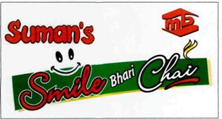 Suman's Smile Bhari Chai, Mbt (monogram), Device Of Human Face Device mark 2750936 Trademark