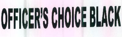 Officer's Choice Black Device mark 2798879 Trademark