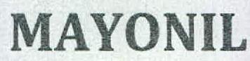 Mayonil Device mark 2796362 Trademark