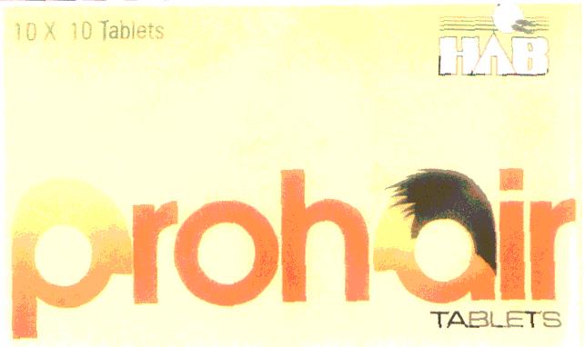 Prohair Tablet Device mark 1928451 Trademark