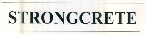 Strongcrete Device mark 2834857 Trademark