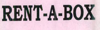 Rent-a-box Device mark 2797446 Trademark
